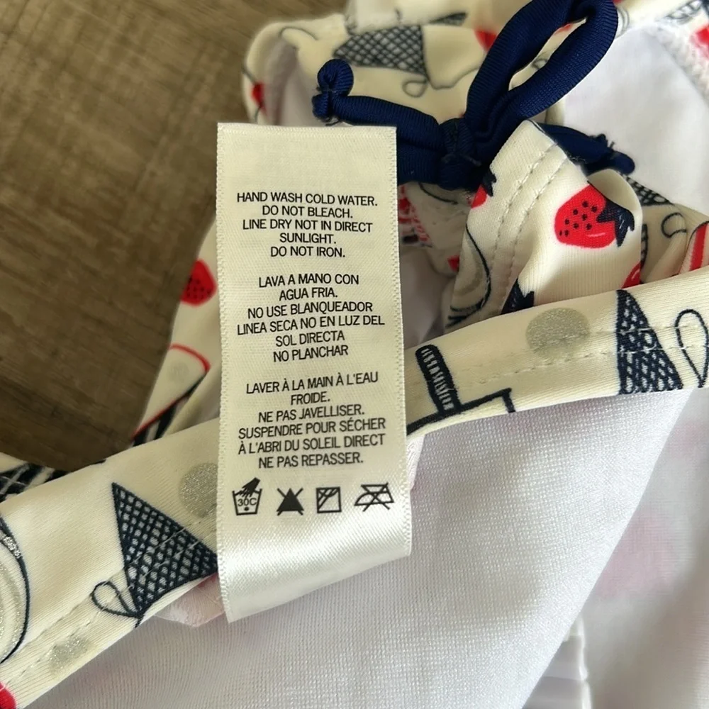 Tommy Bahama Toddler Girls Ice-Cream One-Piece Swimsuit Size 5